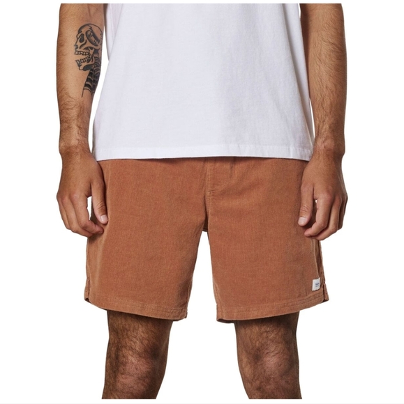 Katin Tan Corduroy Shorts - Picture 2 of 5